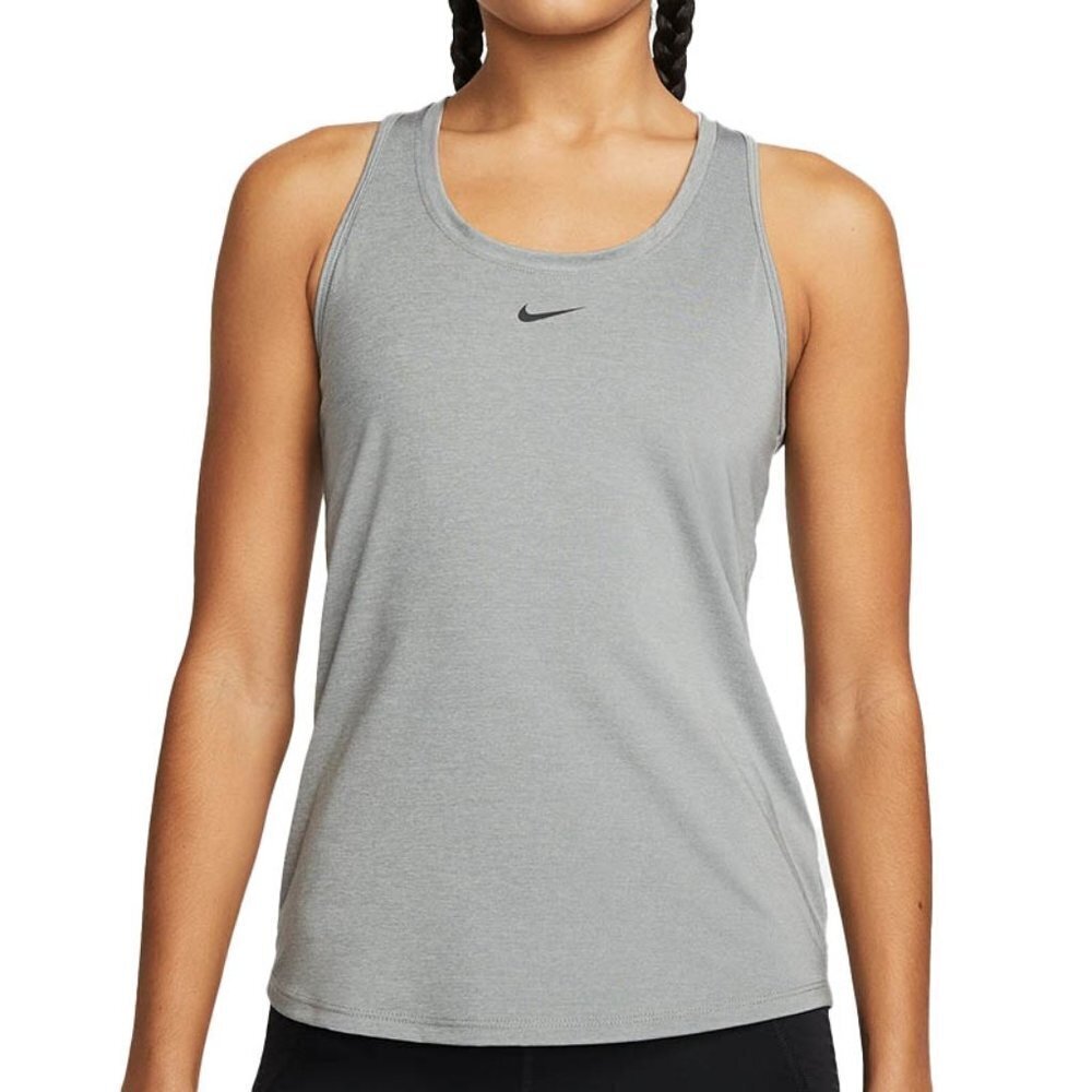 Nike LXE Racerback Tank Grey Dri Fit Size XL Activewear WRC39086